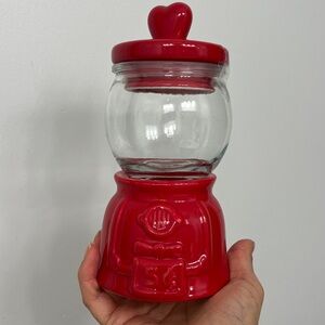 Hobby Lobby Red Heart Gumball Jar